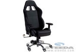 PitStop Black Grand Prix Chair